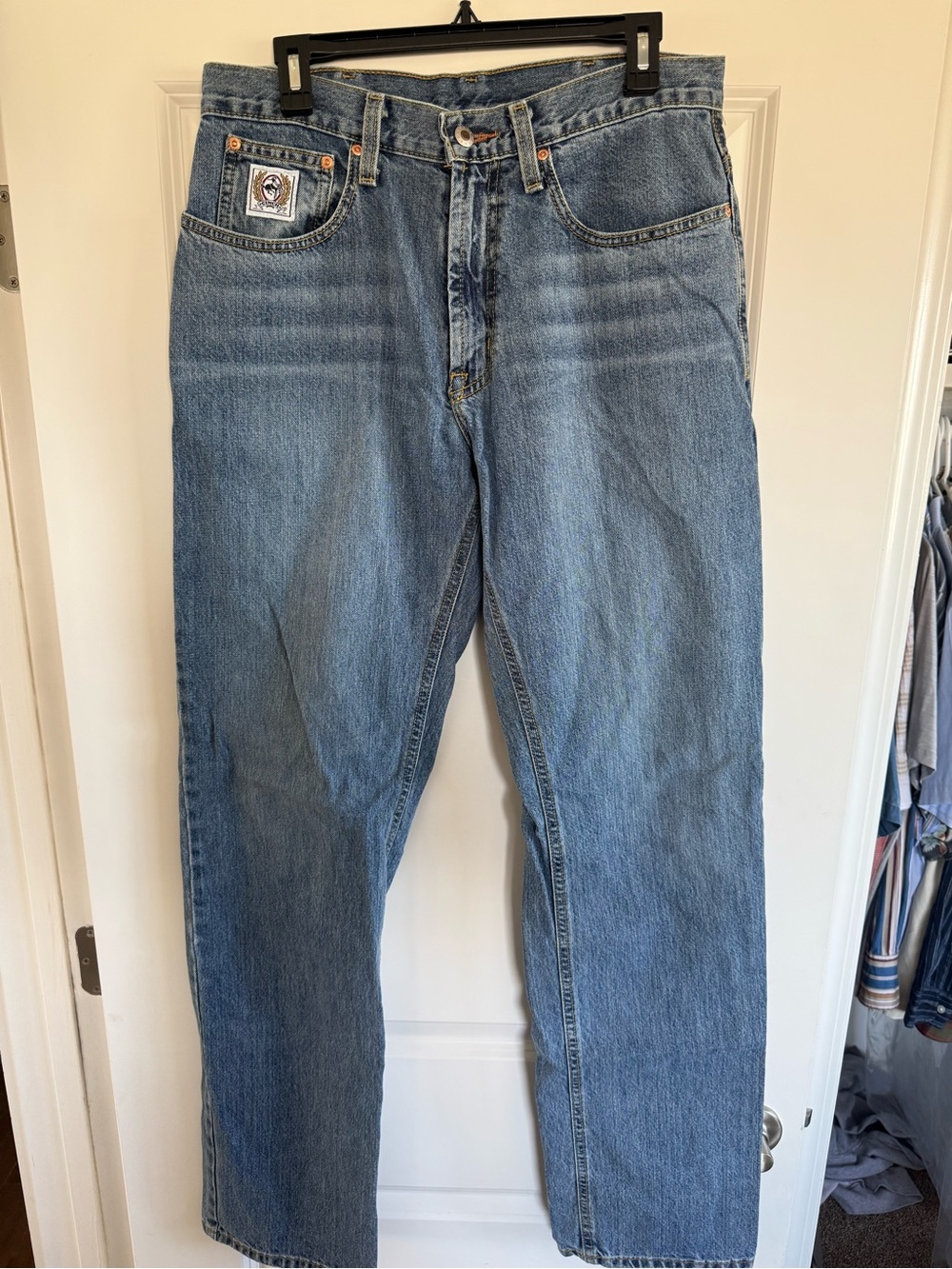 Cinch Men’s Light Blue Straight Jeans